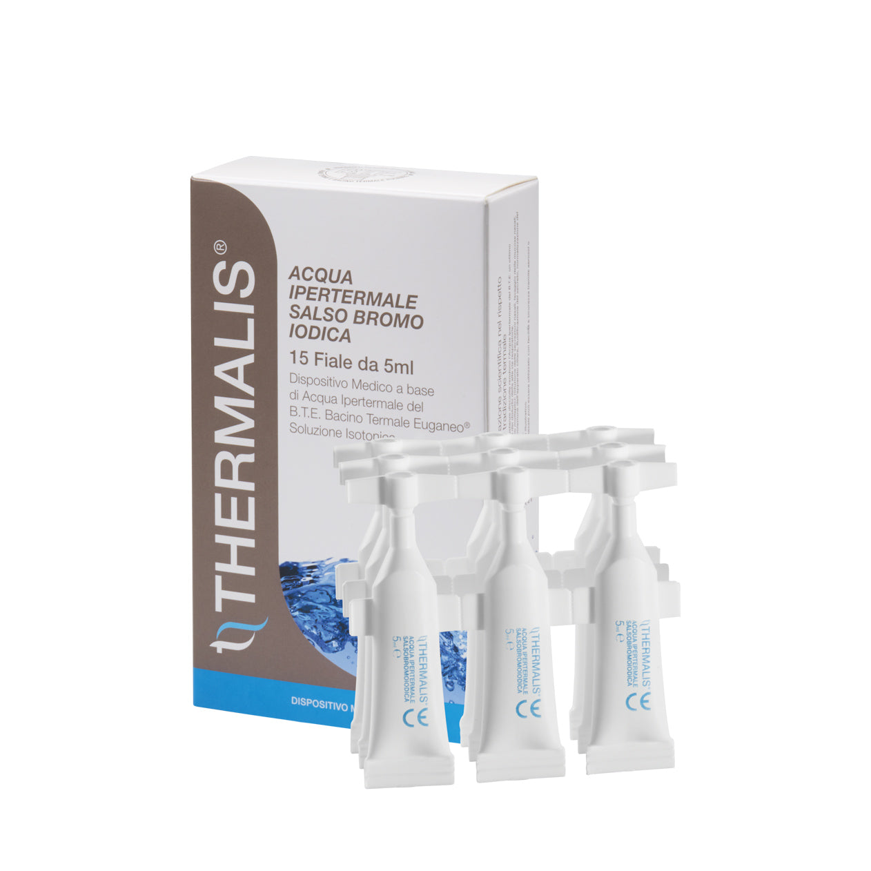 Acqua di Abano - Fiale Isotoniche per Lavaggi Nasali (15 fiale da 5 ml)